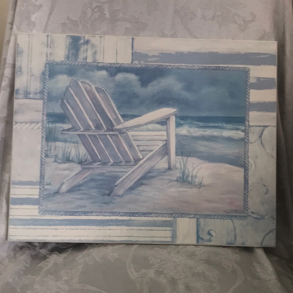 Sit back and relax wall hanging.
